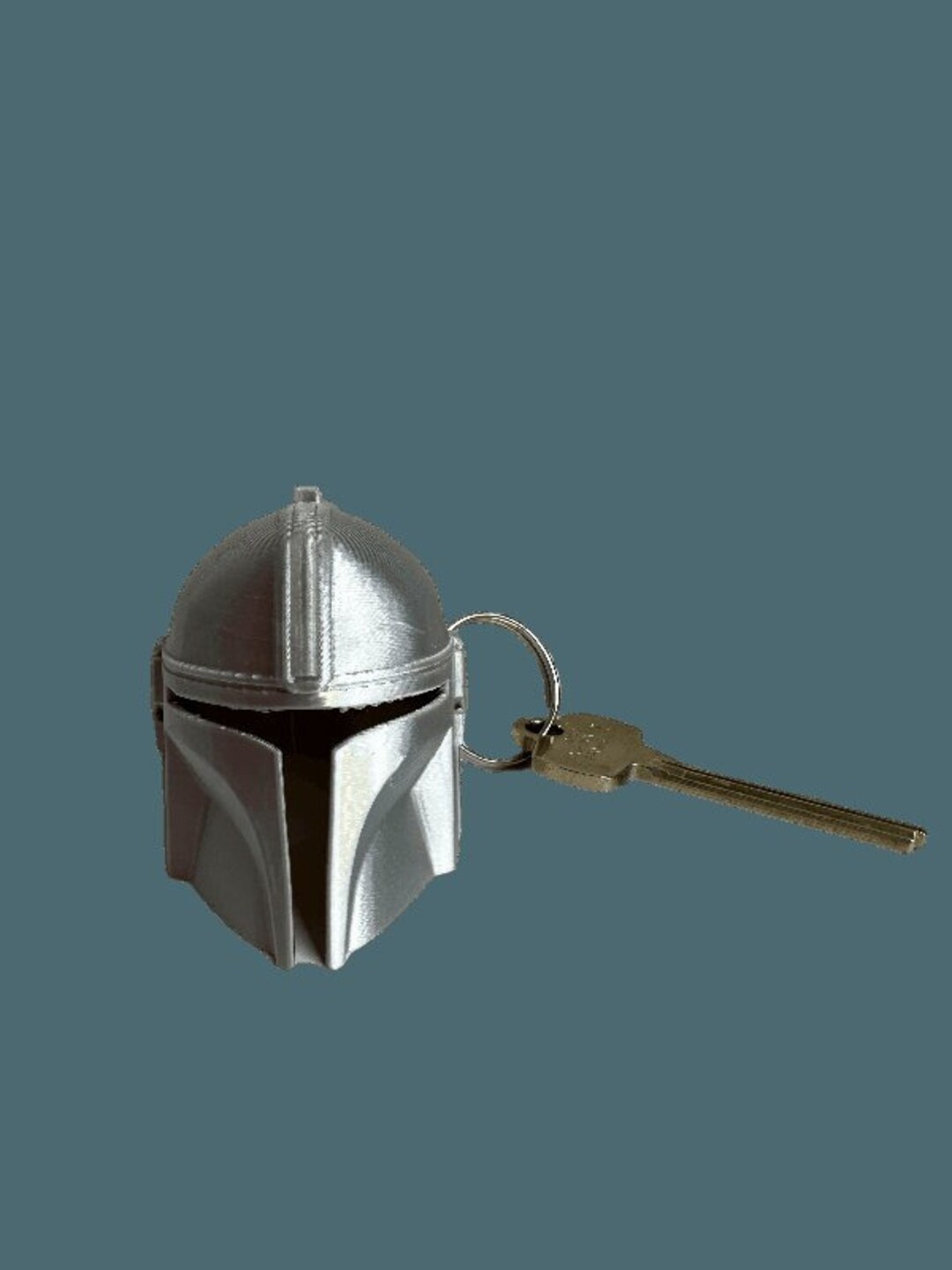 Mandalorian Keychain With Option to Personalize With Your Name Etsy