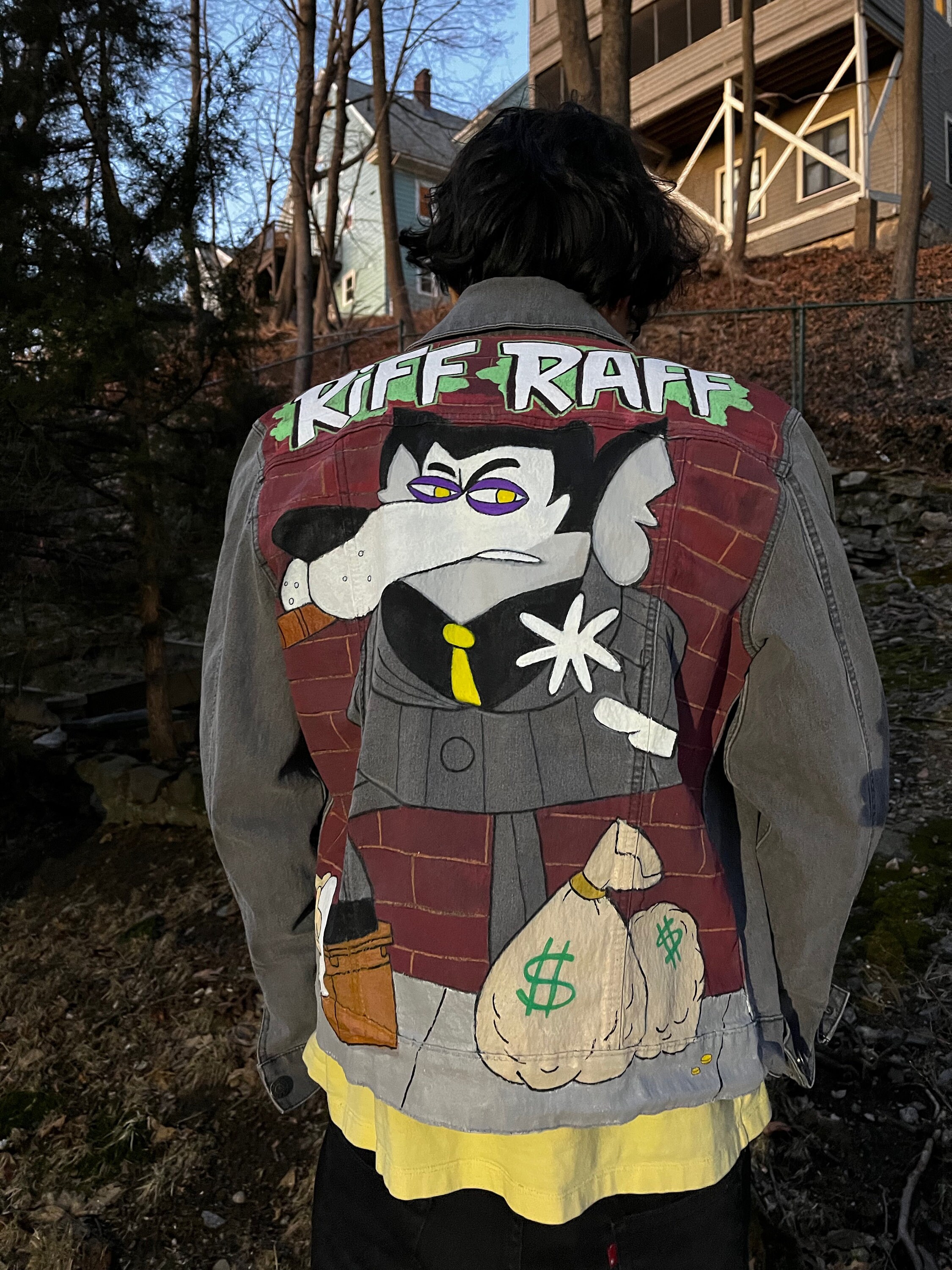 Riff Raff Underdog Custom Denim Jacket - Etsy