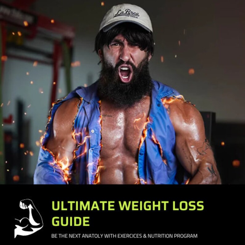 Unlock your fitness potential with our comprehensive PDF guide designed to help you lose weight and build strength, inspired by Anatoly’s effective methods.

inside :
- customised workout plans
- nutrition tips
- strength-building exercises