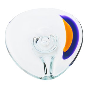 KOSTA BODA Goran Warff Orchid Dish
