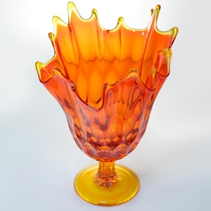 Murano Glass Vase Mid-Century
