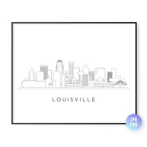  Cute Louisville Girl City Skyline For Women Sweatshirt