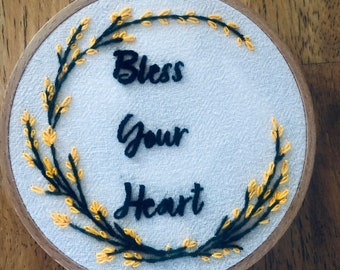 5" Embroidery Sign