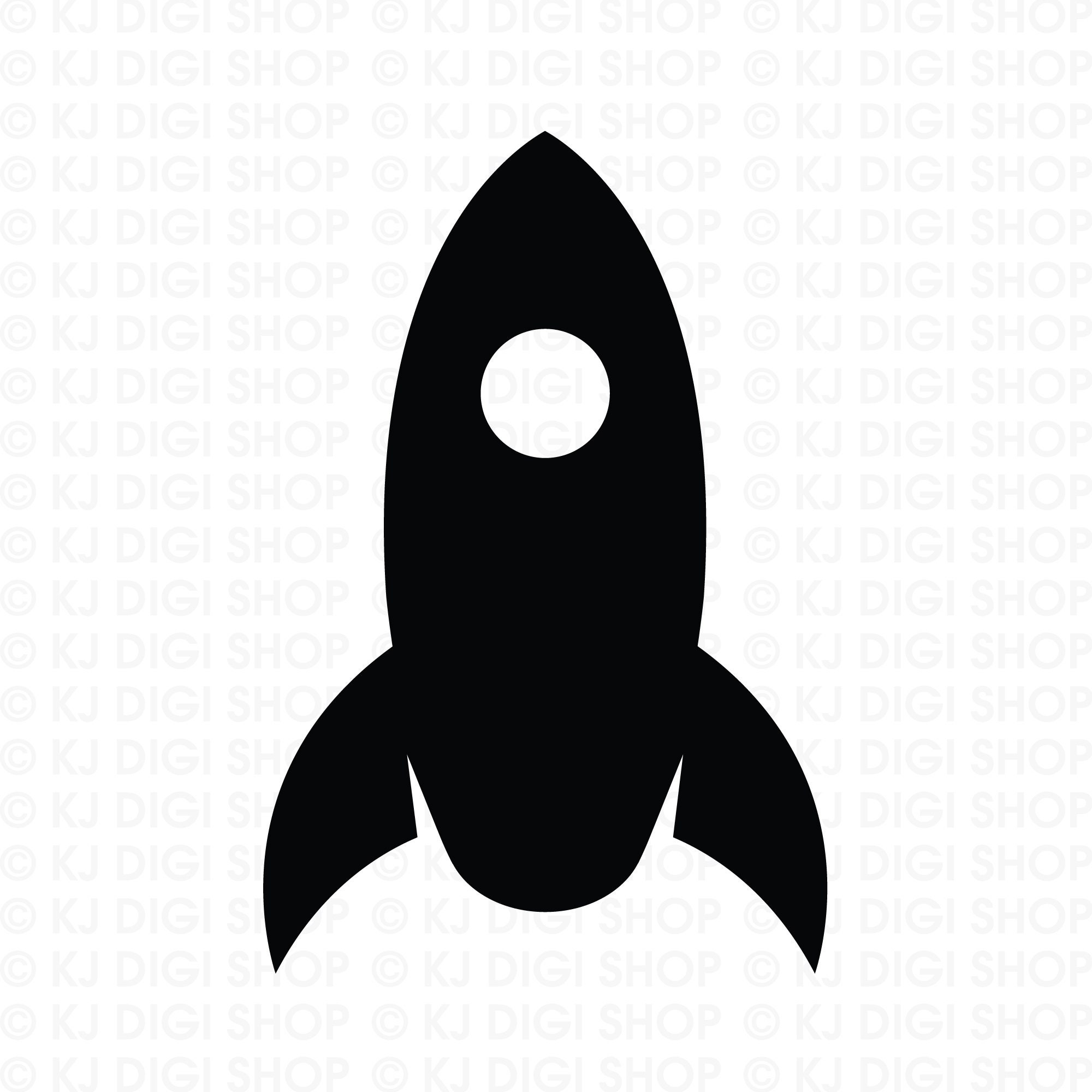 Rocket Svg Space Svg Space Rocket Cricut Space Rocket Silhouette