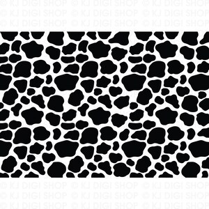 Cow Pattern Print SVG Cow Print Pattern SVG Cow Pattern Laser Cut File Animal Print svg Spots svg Cow Print download file Cow Pattern png