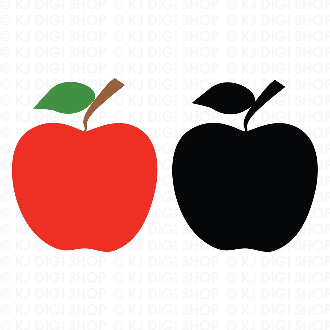Apple Svg Apple Clipart Vector Apples Clipart Appel Cut File Fruit Svg File Apple Cricut File