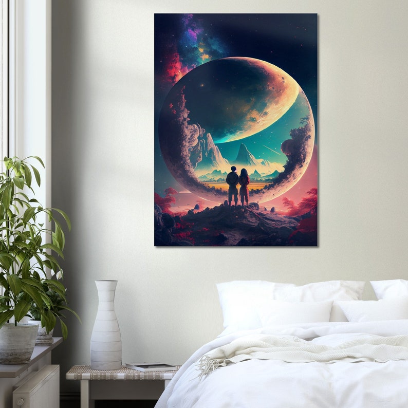 Thinking Humanity Inspiring Canvas Wall Art 70x100 Cm / 28x40 - Etsy