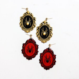 Spider Frame Earrings