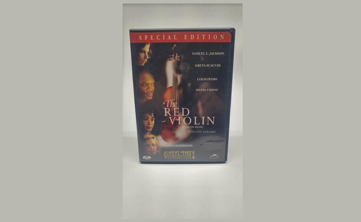 The Red Violin DVD Movie Etsy