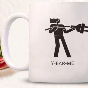 Funny electrician coffee mug - wire me for electrician - gift for birthday, retirement, anniversary