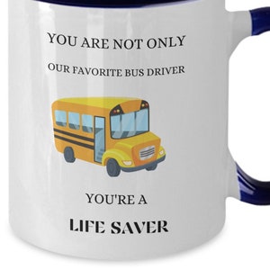 Personalized mug -  bus driver gift- school bus driver gift - School bus driver - Bus driver appreciation - Bus driver