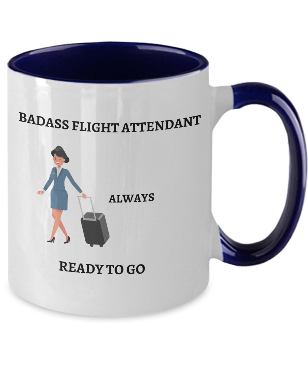 Coffee Mug Life is too short Mug Flight Crew Gift Travel