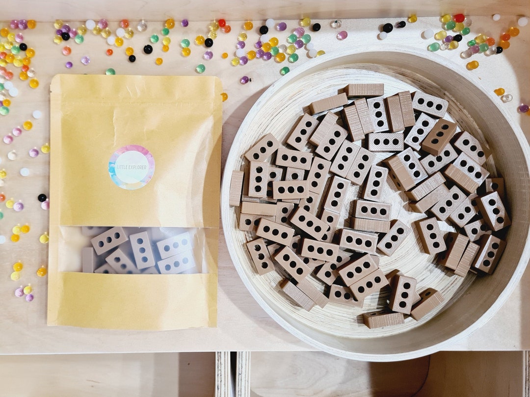 Construction Eco Mini Bricks Pack of 24 | Small World Play & Sensory ...
