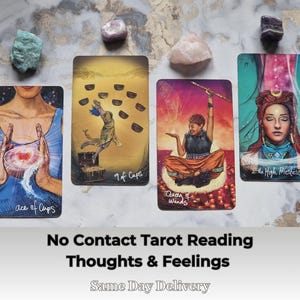 Pas de contact - Leurs pensées et leurs sentiments | Lecture de tarot le même jour | Lecture intuitive de divination psychique