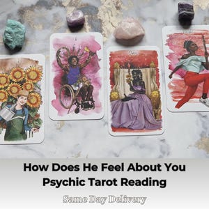 ¿Cómo se siente él acerca de mí? Lectura del Tarot de pensamientos y sentimientos exactos mediante Accurate Psychic Intuitive