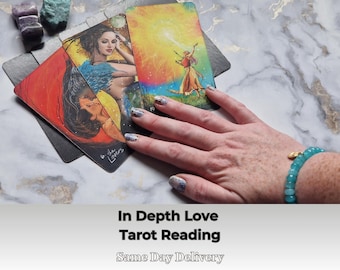 Liebes-Tarot-Lesung | In Tiefe | Beziehung | Romanze | Liebe Einsicht | Seelenverwandte | Weissagung am selben Tag
