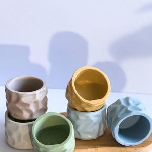 Empty Stone Concrete Vessel - Case of 4