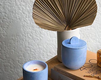 Relax - Sea Salt - Concrete Candle
