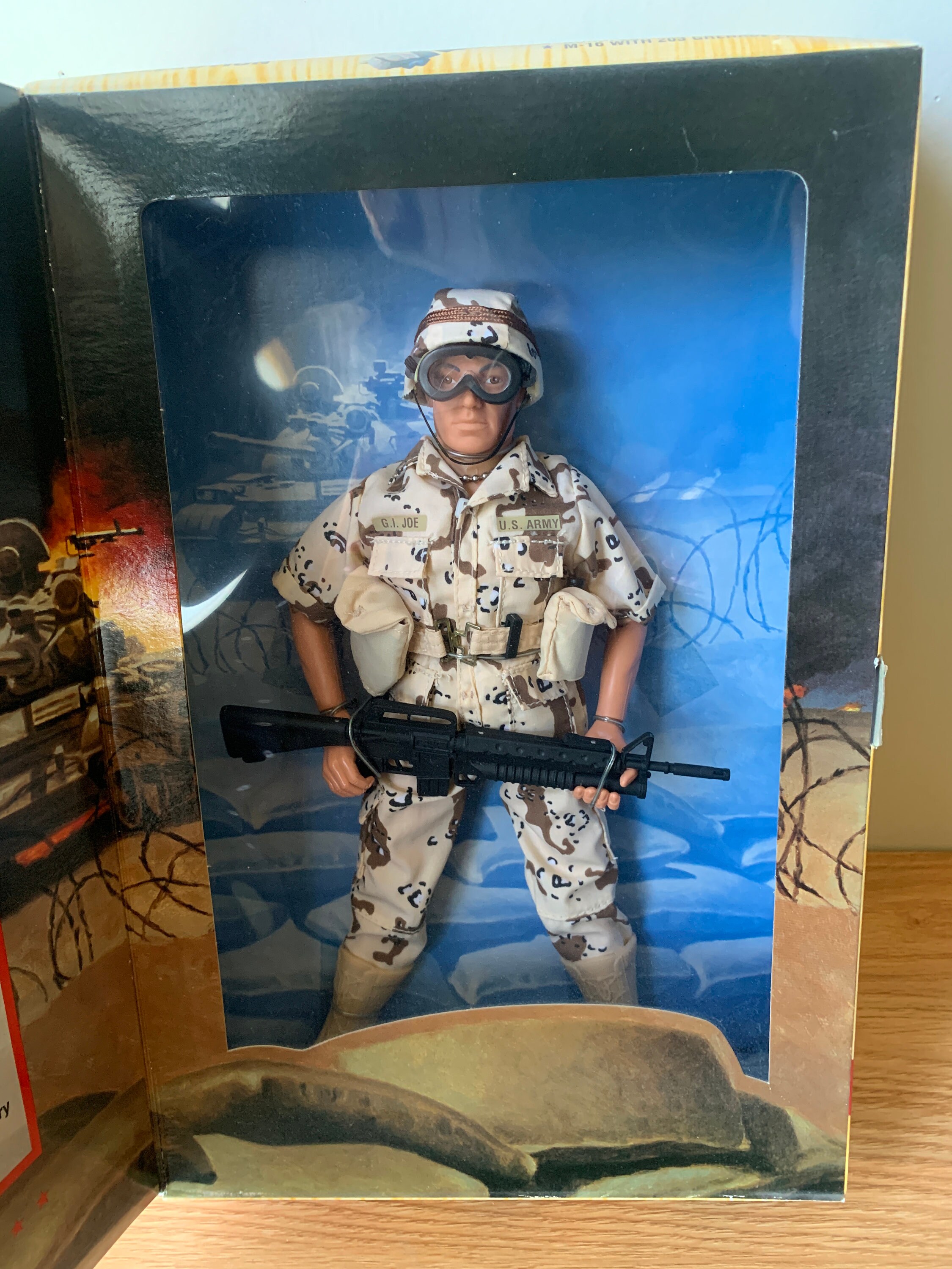 Hasbro Joe Army Infantry Action Figure Desert Storm