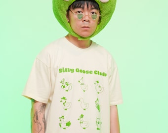 Cute Oversized T-shirt - Silly Goose Club