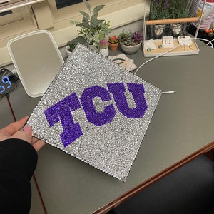 Custom Rhinestone Graduation Caps