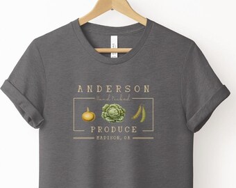 Custom Farm Tee Local Produce Dealer T-shirt Personalized Vegetable Farm Tee Gifts for Farmers Farmers Market t-shirt Homesteading Tshirt