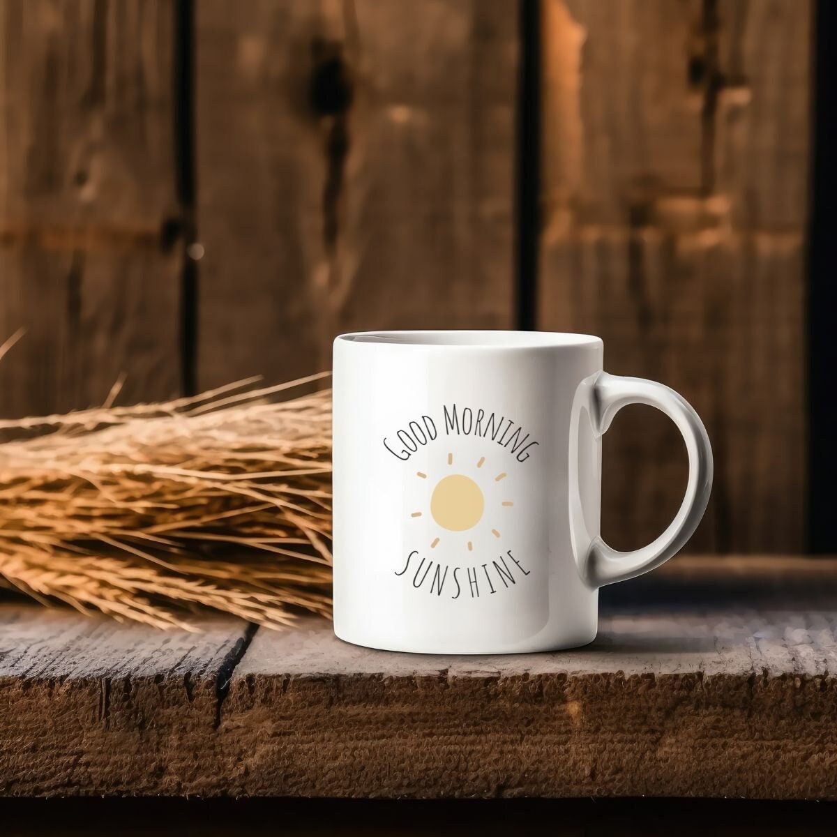 Good Morning Sunshine Coffee Cup - Etsy