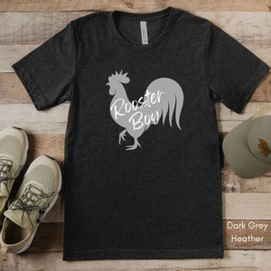 Rooster Boy Tee Chicken Lover's T-shirt Homesteading T shirt Gift for Couple Farm Life Tshirt Poultry Farmer T shirt Unisex Tee image 5