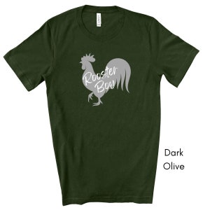 Rooster Boy Tee Chicken Lover's T-shirt Homesteading T shirt Gift for Couple Farm Life Tshirt Poultry Farmer T shirt Unisex Tee image 8