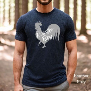Rooster Boy Tee Chicken Lover's T-shirt Homesteading T shirt Gift for Couple Farm Life Tshirt Poultry Farmer T shirt Unisex Tee image 4