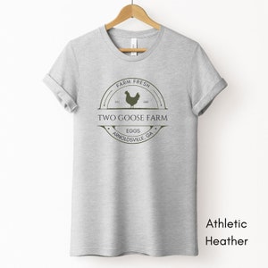 Custom Egg Farm Tee Local Egg Dealer T-shirt Personalized Chicken Farm Tee Gifts for Egg Farmers Farmers Market t-shirt Homesteading Tshirt image 3