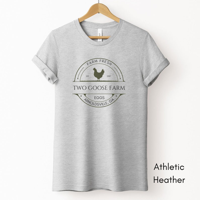 Custom Egg Farm Tee Local Egg Dealer T-shirt Personalized Chicken Farm Tee Gifts for Egg Farmers Farmers Market t-shirt Homesteading Tshirt image 3