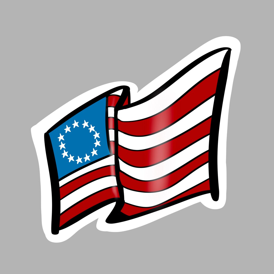 1776 Flag | Stickers | Decals | Diecut - Etsy