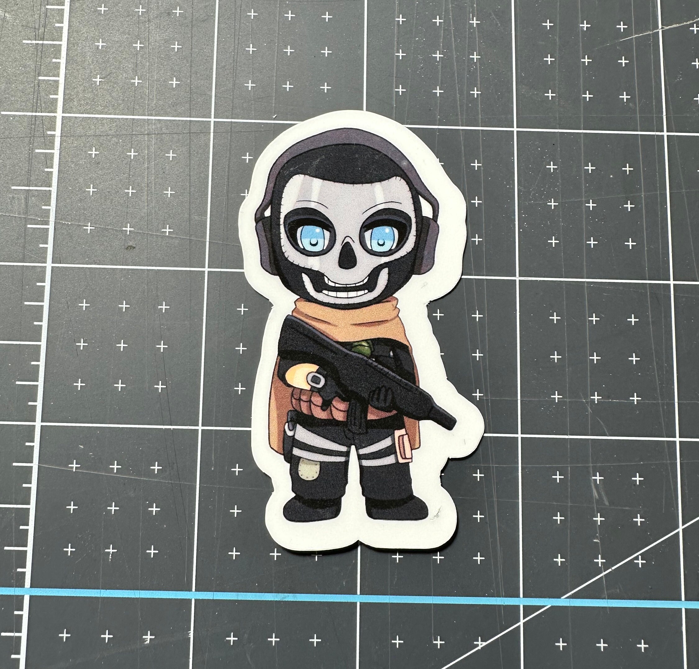 Ghost Soldier | Stickers | Decals | Diecut - Etsy
