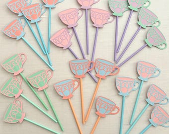 Décorations pour cupcakes faites main | Décorations pour cupcakes pour le goûter