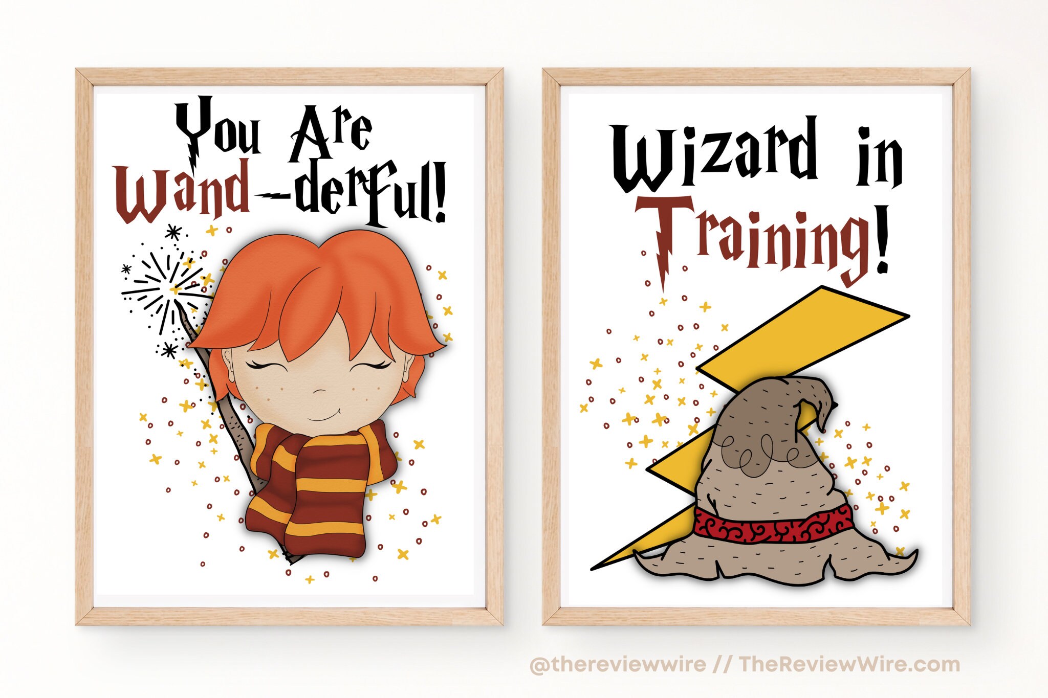 8 Wizard Posters Digital Download Instant Download Wizard - Etsy