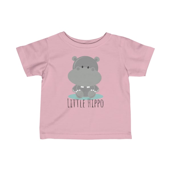 Hippo Infant Fine Jersey Tee, Babyfashion, Infantstyle, BabyTee, BabyBasics, BabyApparel, BabyWardrobe, CuteBaby, BabyOutfit, InfantClothing