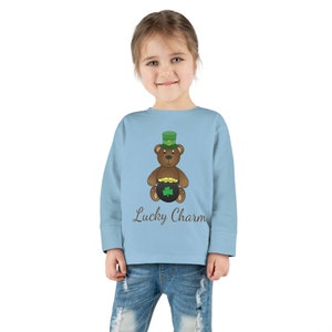Lucky Toddler Long Sleeve Tee image 7