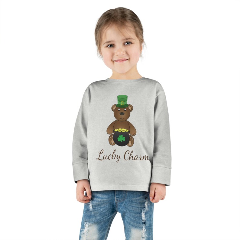 Lucky Toddler Long Sleeve Tee image 6