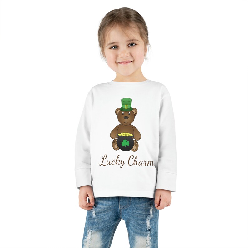 Lucky Toddler Long Sleeve Tee image 10