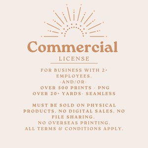 Extended commercial license - Single Item