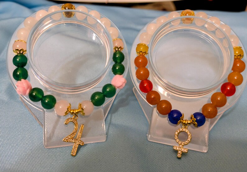 Sailor Guardian Inspired Gemstone Beaded Bracelet image 4