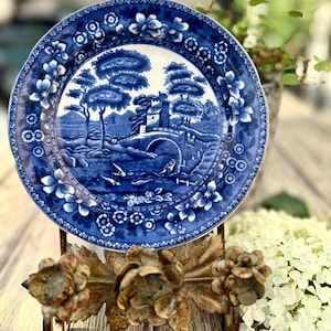 Vintage Copeland Spode “Tower Blue” Bread & Butter Plate – English Transferware