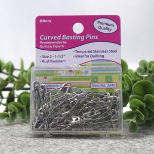 Allary Premium Curved Basting Pins