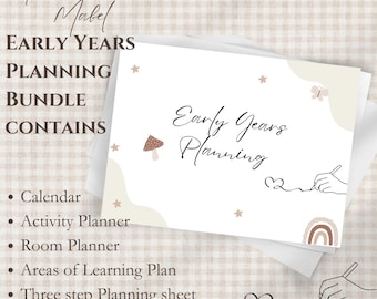 Early Years Planning Bundle