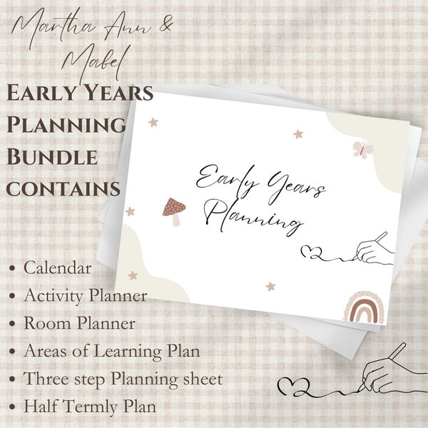 Early Years Planning Bundle