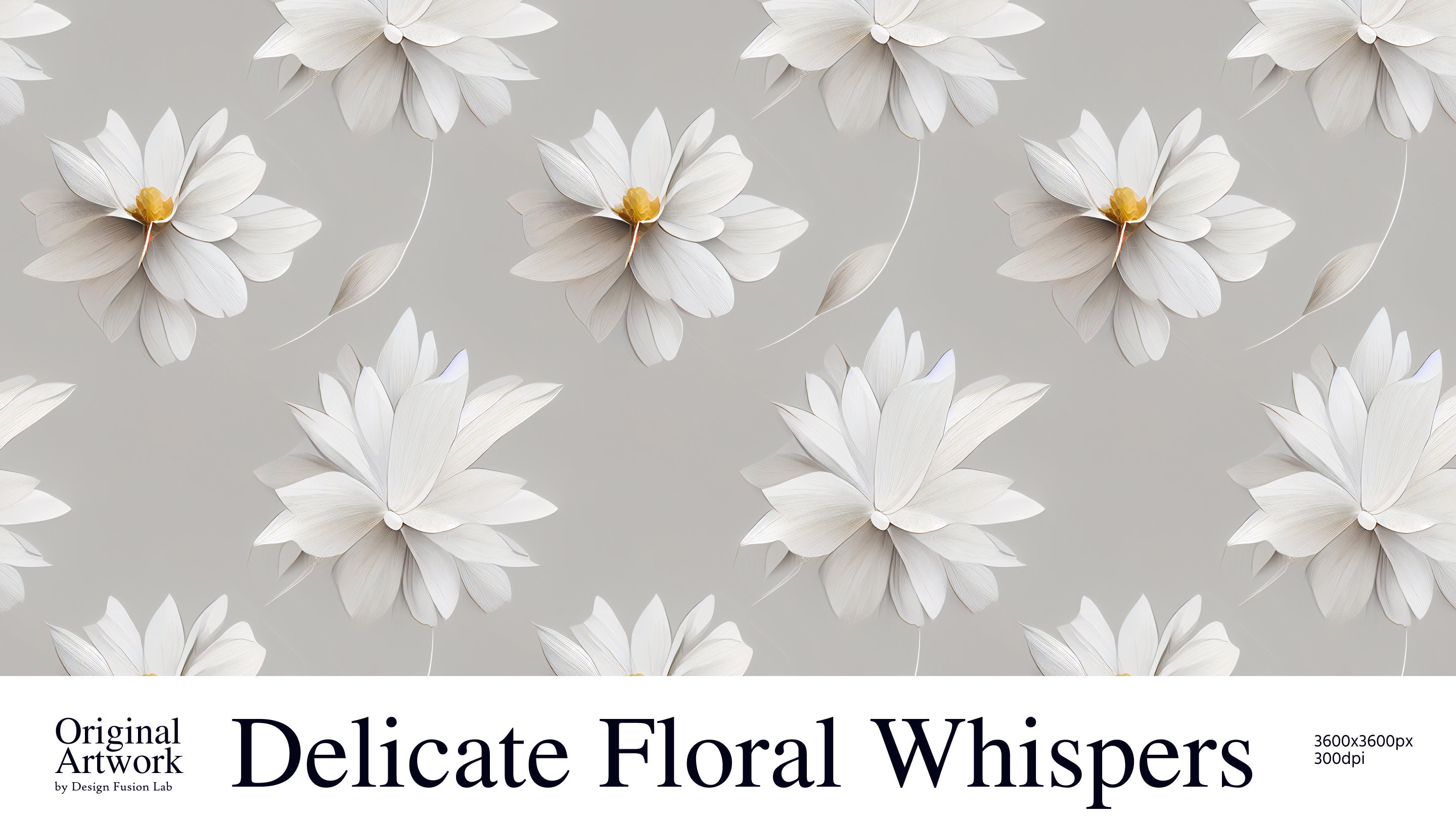 White Whispers Designer Floral