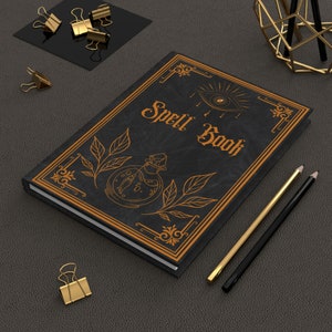 Spell book Witchy Journal | Darkacademia | Gothic journal | Dark witchy journal | Magic notebook | Witchcraft journal | cottagecore diary