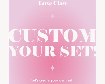 Message me first | Custom nail art | Hand-Painted Art | Reusable Stick On Nails | Premium Press on Nails