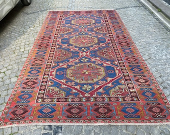 Caucasian Soumak, Soumak Rug, Caucasian Kilim, Antique Decor Rug, Antique Soumak, Caucasian Rug, Living Room Rug, Bedroom Rug, Antique Decor